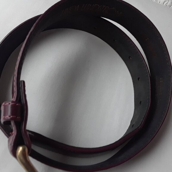 Linda Lundstrom Handmade Genuine Leather Belt - Picture 5 of 13